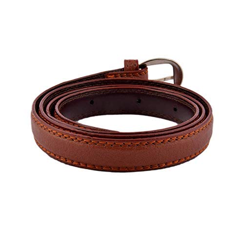 Veteran Women's Ladies's Girl's Belt for Jeans Women's Belt for Dresses Casual Farmal Belt Free Size(Fits On Upto 34 Inch)(Brown-u27) 1