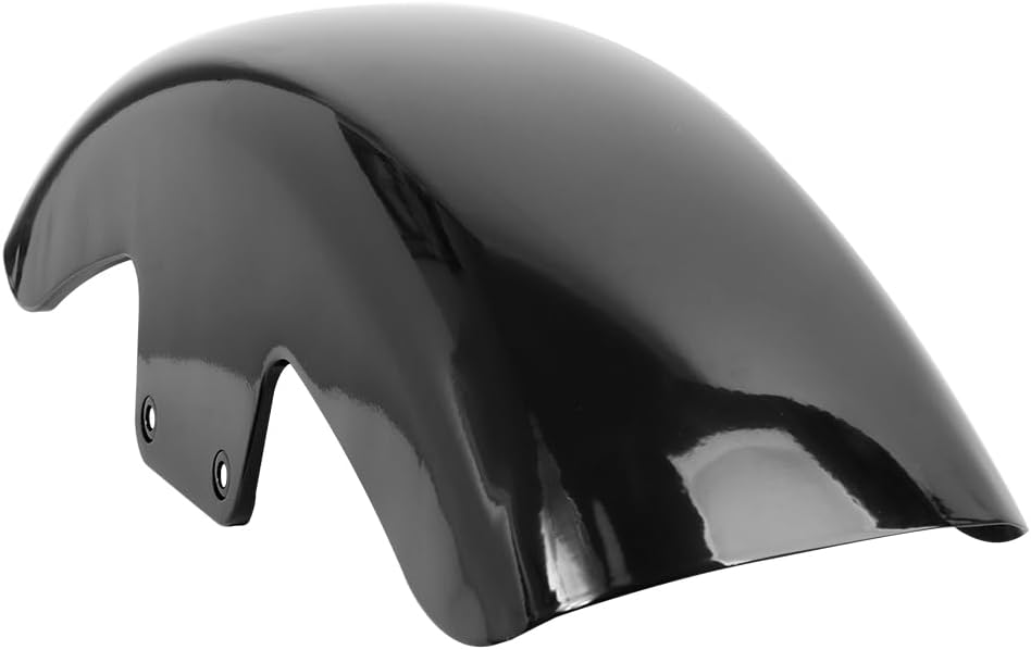 H RUO Black Front Fender Short Mudguard Fits for Harley Softail Slim FLS 2012-2017
