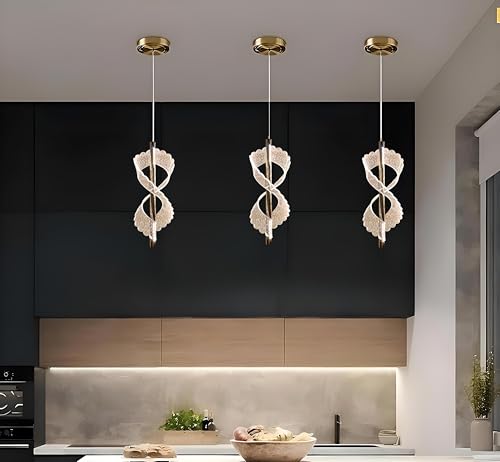 Image of FILLISKA 3 in1 Colour Changing LED Luxurious Hanging /Pendant Light (FrenchGold-PAY1583)