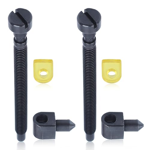 HAISHINE Pack of 2 Chain Adjuster Tensioner Screw for Husqvarna 42 44 50 51 55 Rancher 234 238 242 246 133 444 Chainsaw 501537101, 501 54 63 01
