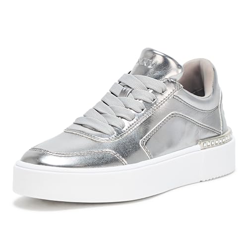 Image of DKNY Womens Beverley Everyday Platform Lace Up Sneaker