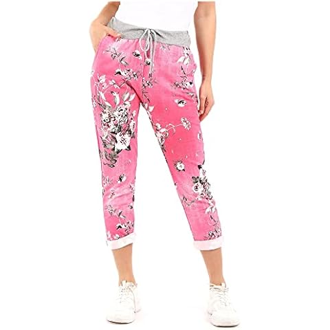 Style Lockers Floral Print Jogger Trousers Cover