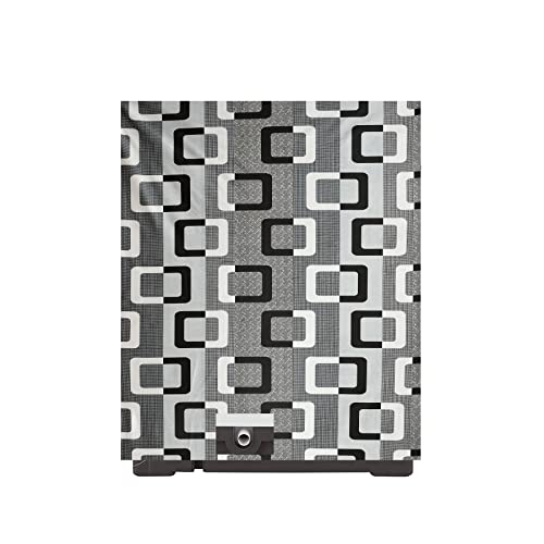 Image of Woah Semi Automatic Washing Machine Cover Suitable for 5 Kg to 8 Kg Grey Box Top Load Washing Machine Cover | Dustproof Durable Cover