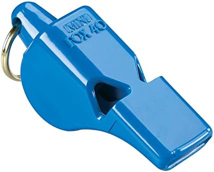 Fox 40 Mini Orange Whistle with Lanyard