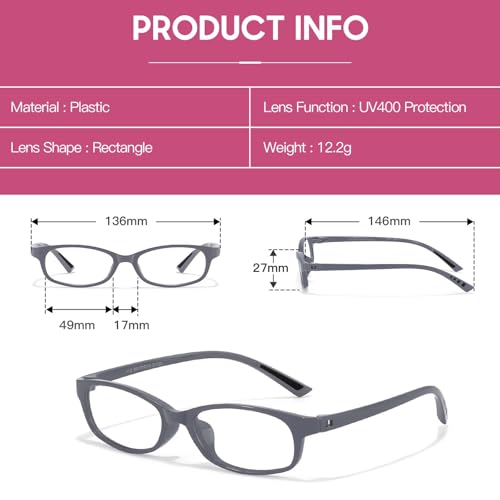 Image of TJUTR Office-Siren Bayonetta Glasses, Blue Light Computer Glasses for Women, Y2K Small Rectangle Frame Eyewear Anti Eyestrain