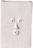 Human Face Vase Flower Pot Ceramic White Nordic Decoration for Home Office Tabletop for Home Office-Style1