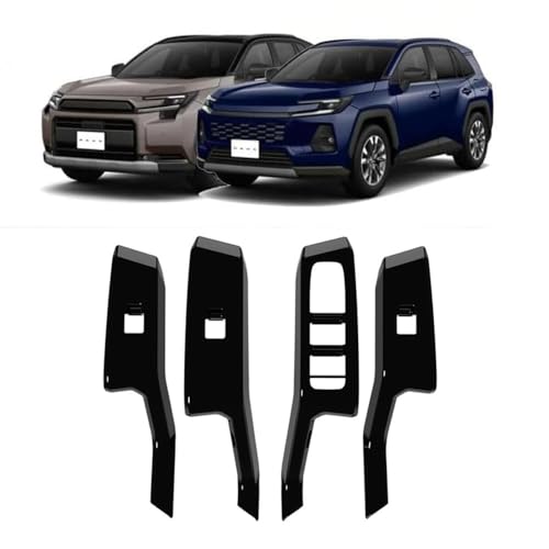 FOR �V�^ RAV4 XA60 2026�Ԃ̑��R���g���[���p�l���g�����X�g���b�v�h�A�A�[�����X�g�̓��������X�e�b�J�[���ɋ����ϖ��Ր�����������̕i�������߂܂�RAV4 XA60�A�N�Z�T���[ (�s�A�m�u���b�N)