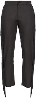 Pinko Damen Paddington Leinenhose mit Fransen Lässige Hose