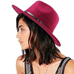 1 Pack: Felt Fedora Hot Pink