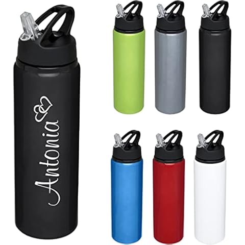 Schmalz Personalisierte Aluminium Trinkflasche mit Name 800 ml Cover