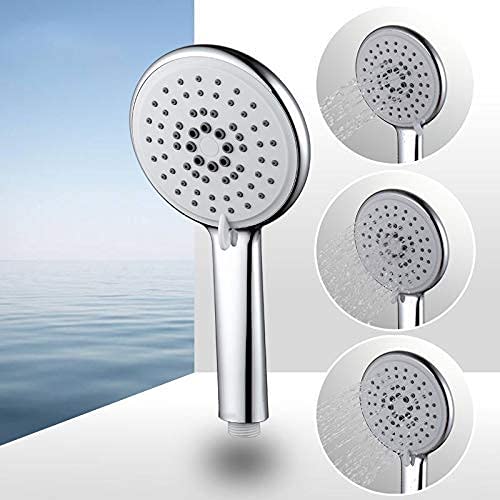 alcachofa de la ducha Cabezal de ducha Circular con ahorro de agua, ajuste de tres etapas, accesorios de baño de ducha de mano de plástico Abs