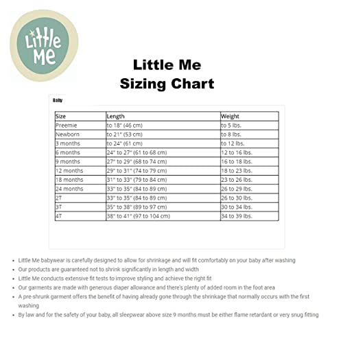 Image of Little Me Girls' Footie