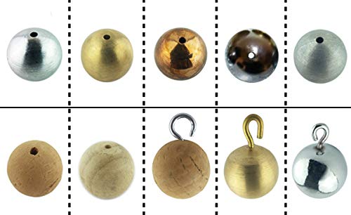 GSC International 590598-10 Physics Balls Set - Drilled and Hooked Balls