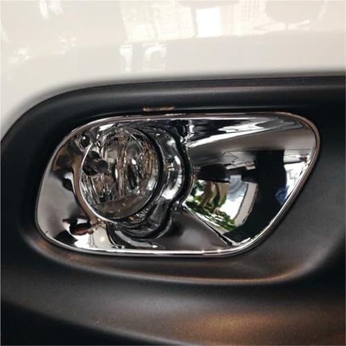 Cadre de phare antibrouillard Jeep Cherokee KL en ABS chromé de qualité supérieure - 6