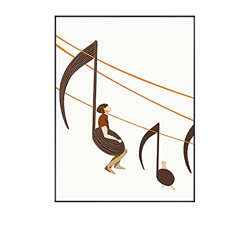 Cuadros de elementos musicales 20x30cm pack de 3 lienzos sin marco para salon 4