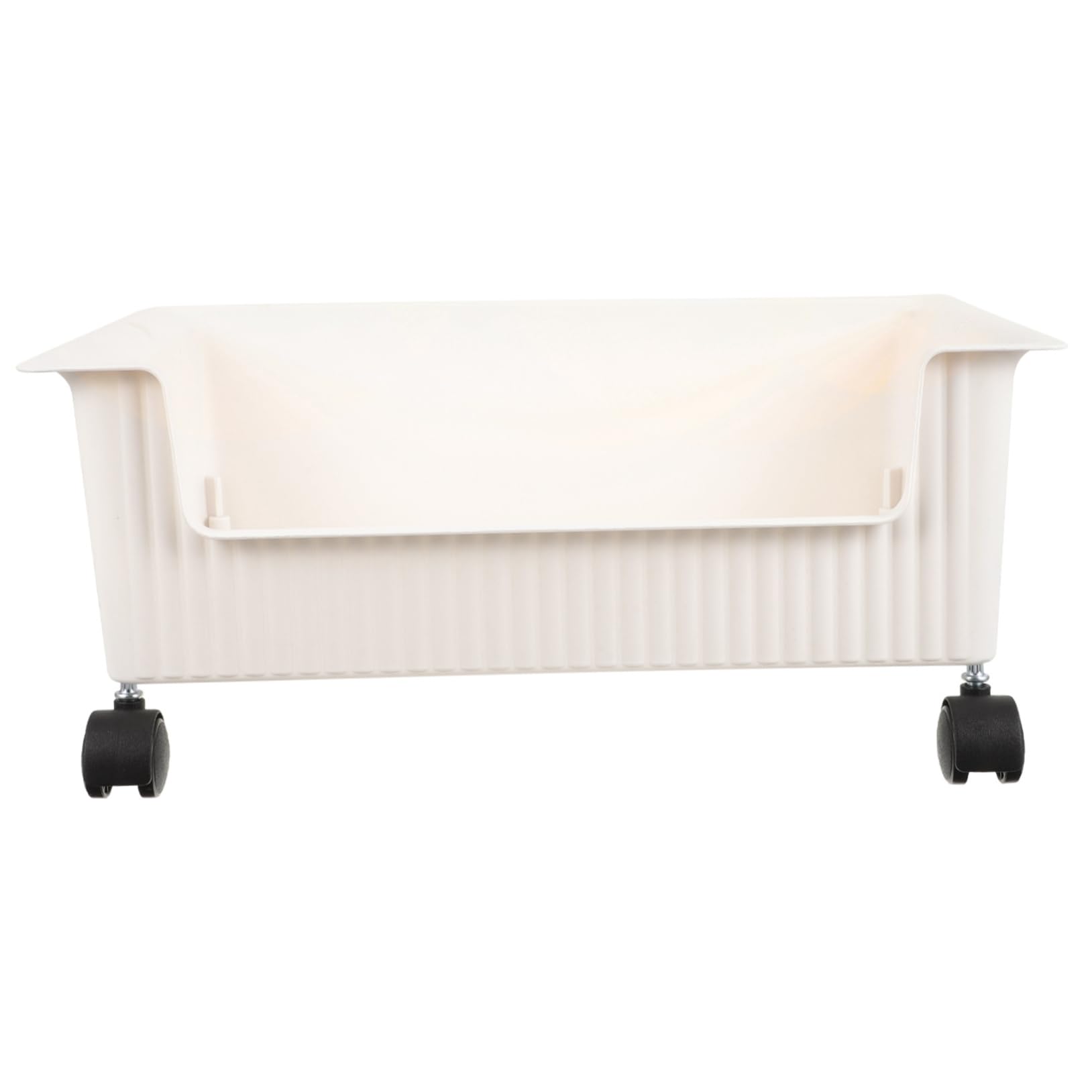 Étagère en plastique à roulettes Cabilock grand conteneur de rangement pour dortoir