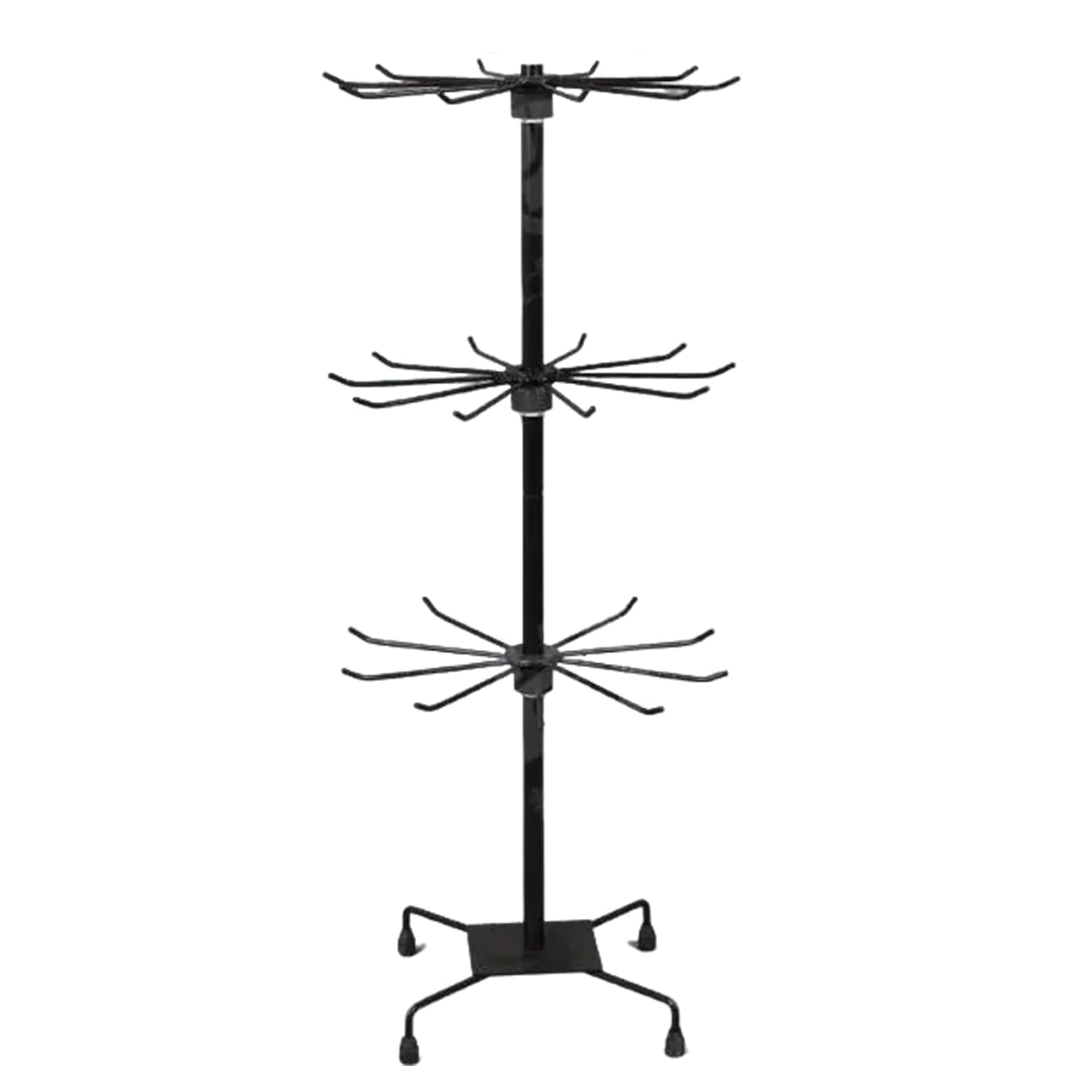 Rotating Jewelry Display Stand,3Tier Jewellery Hanger,Necklace Holder