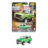 ホットウィール(Hot Wheels) ブールバード ’75 フォード ブロンコ 乗り物おもちゃ ミニカー 3歳から グリーン JBL12