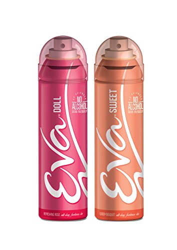 Eva Deodorants 125ml Doll and Sweet Combo 2 Spray