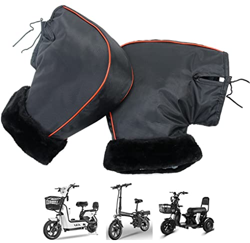 Cubremanillar de moto impermeable de alta densidad con aislamiento térmico premium