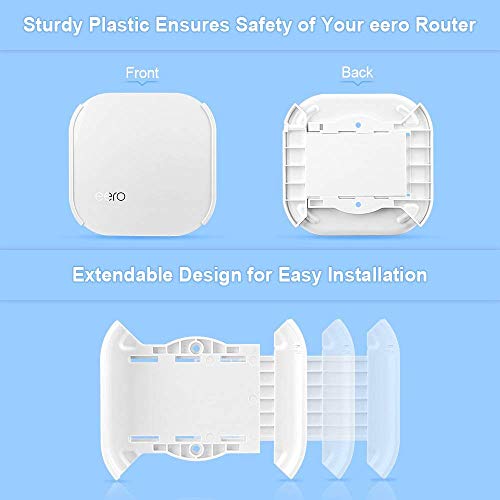 Wall Mount Holder For Eero Pro Home Wifi, Relassy Eero Wall Mount Bracket Compatible With Eero Wifi System Ceiling Holder For Eero Wifi System Set Of 3 #TOP2
