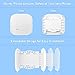 Wall Mount Holder for eero Pro Home WiFi, Relassy eero Wall Mount Bracket Compatible with eero WiFi System Ceiling Holder for eero WiFi System Set of 3