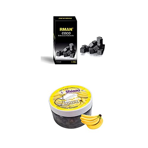 RMAN® Shisha Set, Shisha Aluminium Wasserpfeife 66cm Shisha Komplet mit Shisha Tabak und 1KG Shisha Kohle Premium Shisha… – Bild 8