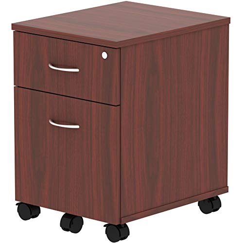 Lorell Relevance Pedestal, Mahogany Laminate #TOP4