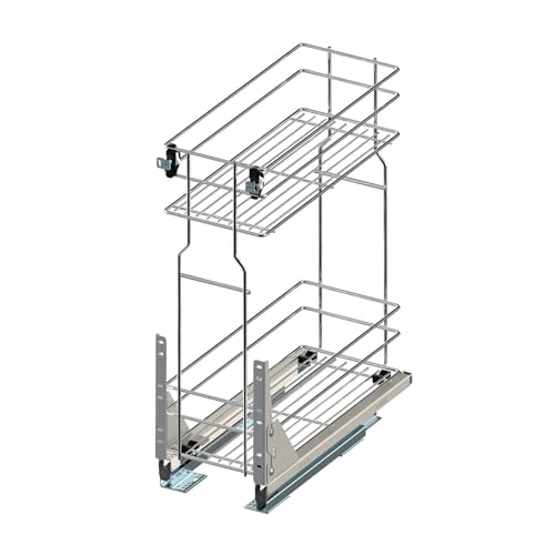 woplus - Schrankauszug Küche mit Softclose [150mm] | Auszug Küchenschrank...