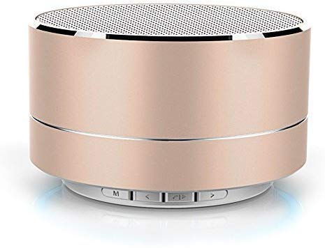 Wireless 3W Super Bass Mini Metal Aluminium Alloy Portable Bluetooth ...