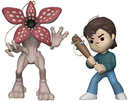 Funko Christmas Tree Ornaments - Stranger Things - Demogorgon and Steve - Set of 2 Figures