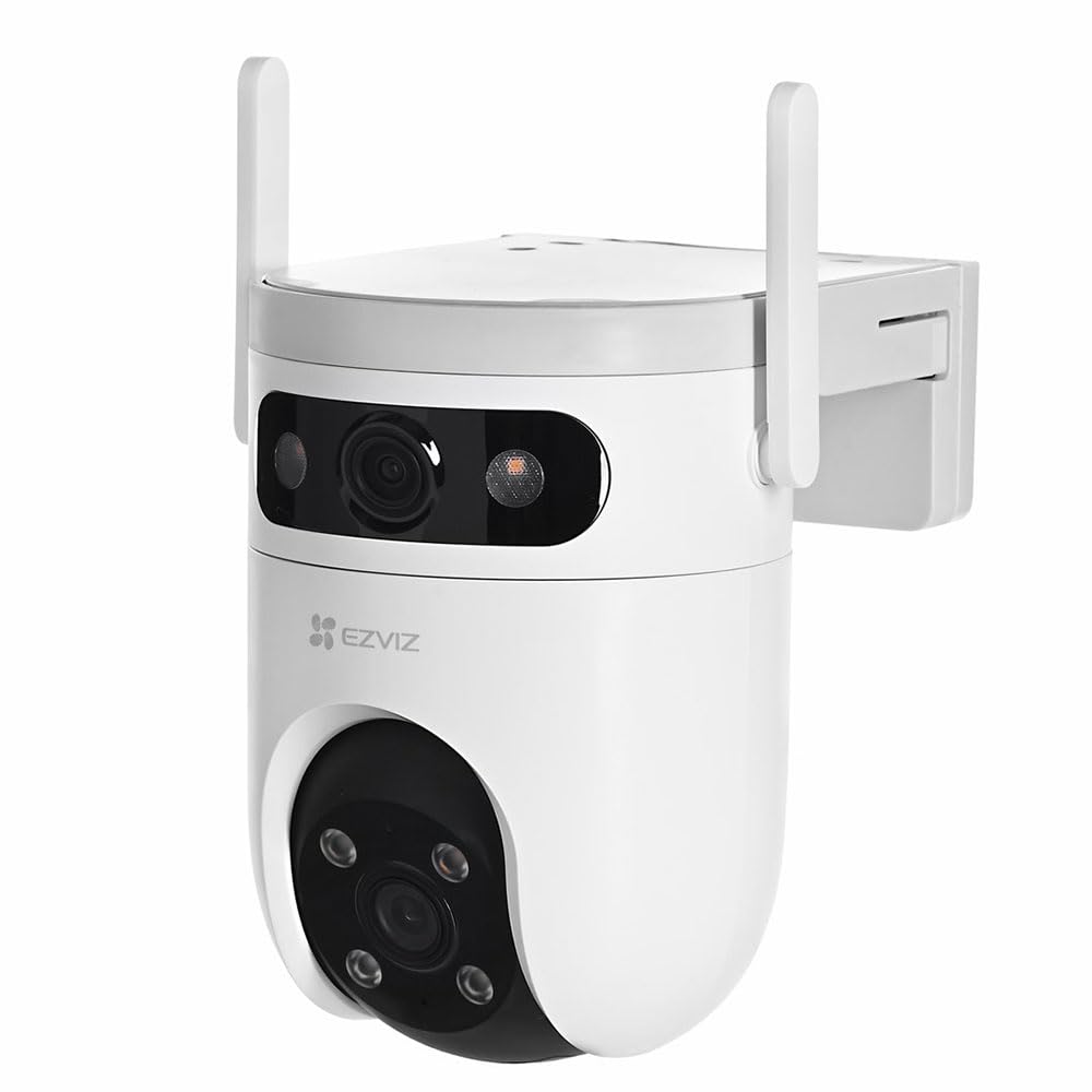 Caméra de surveillance 2K+2K EZVIZ H9C avec vision nocturne couleur 360