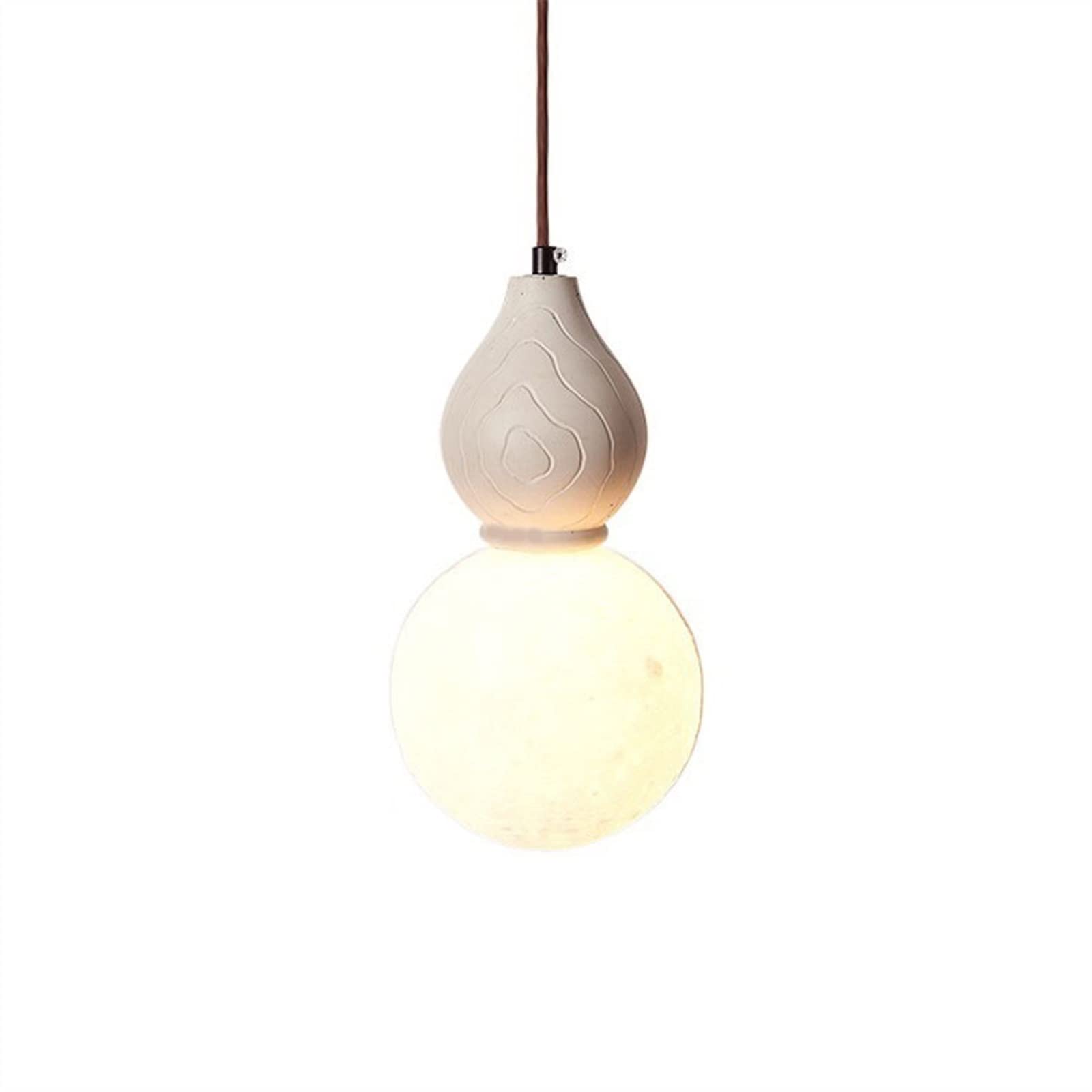 Kp6xlf3gt One Color Hallway Pendant Lights Personalized And Creative Gourd Shaped Chandelier Restaurant Table Lighting Retro Chinese Style Bedroom Bedside Lamp