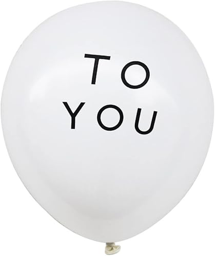 Vista 17 de Gadpiparty Juego de 12 globos de látex, 100 globos de letras "Happy Birthday" "to You" para decoraciones