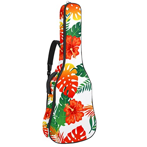Housse imperméable pour guitare acoustique avec double bandoulière et poche Motif à carreaux et fleurs, Multicolore 07… - Les Beatles, Paul McCartney, John Lennon, RIngo Starr, George Harrison Housse imperméable pour guitare acoustique avec double bandoulière et poche Motif à carreaux et fleurs, Multicolore 07…