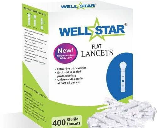 Wellstar Glucometer Lancets Glucometer Lancets (400)-image-40
