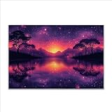 Couleurs vives : Couleurs vives et éclatantes, détails nets et résistants à la décoloration. Le motif du puzzle a un impact visuel important. Une fois terminé, le puzzle peut être collectionné ou encadré comme un tableau décoratif