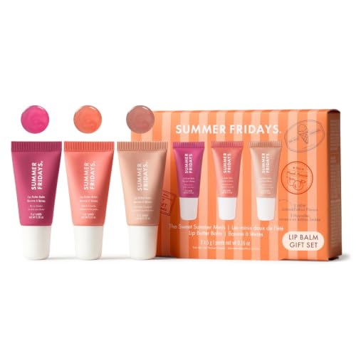 Summer Fridays Sweet Summer Minis Lip Balm Trio (0.35 Oz, 3 Ct)