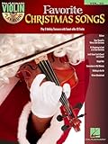 Favorite Christmas Songs for Violin | Violin Play-Along Volume 32 with Audio CD | Holiday Violin Sheet Music for Beginners and Intermediate Players | ... (Hal Leonard Violin Play-along, 32)