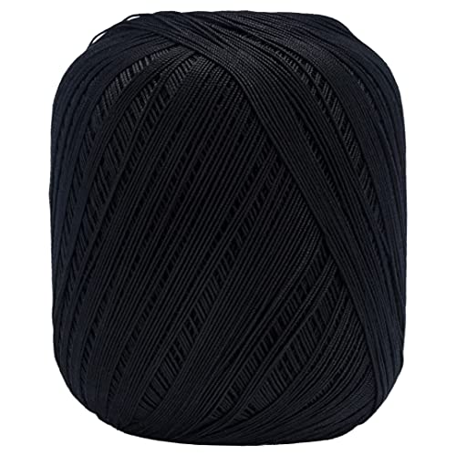 Image of Aunt Lydia 151.0012 Value Crochet Thread, Black