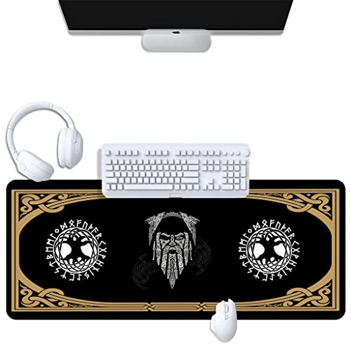 Tapis de bureau Odin antidérapant et étendu pour un confort de glisse optimal