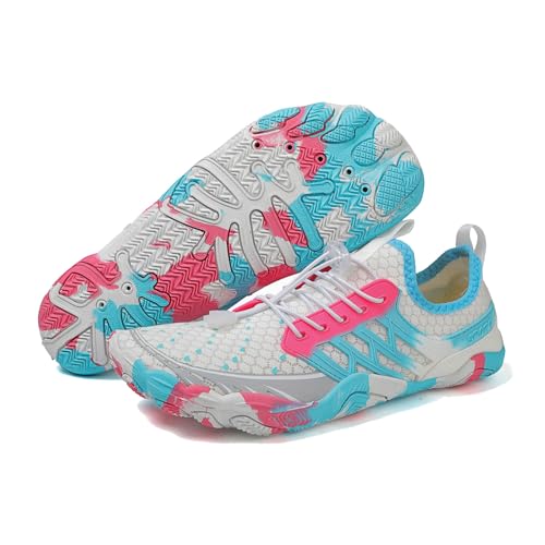 Image of Hike Barefoot Shoes for Women Men, Pro Barefoot Shoe with Wide Toe Box for Hiking, Walking, Swimming, Non-Slip Breathable Lightweight Water Shoes Unisex