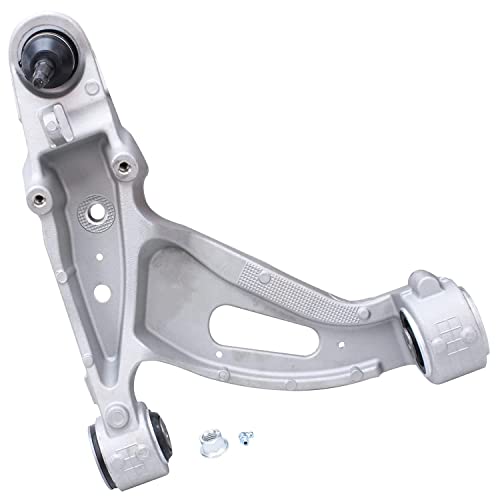 Image of Detroit Axle - Front Lower Control Arm w /Ball Joints Inner & Outer Tie Rod End Replacement for 2003-07 Cadillac CTS Soft Ride Suspension Models - 6pc Set