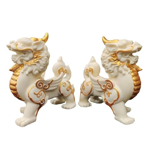 Estatua de Perro Foo Dog para Decoración Hogar
