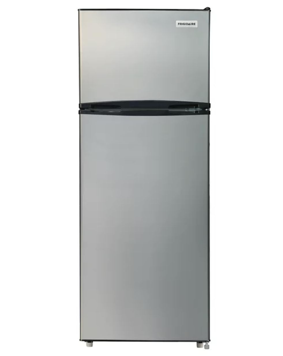 frigidaire 7.5 cu. ft. mini refrigerator with top freezer in stainless look efr780-6com