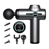 SUNDORA Mini Massage Gun – Compact & Powerful Quiet Percussion Massager for Body Relaxation – Portable Handheld Muscle Massager for Travel, Office & Home – Gift for Anyone