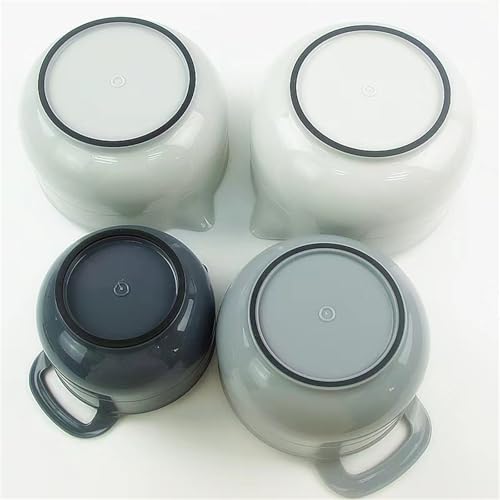 Set de 4 Tazones Plásticos para Mezclar con Asas y Pico miniatura 5