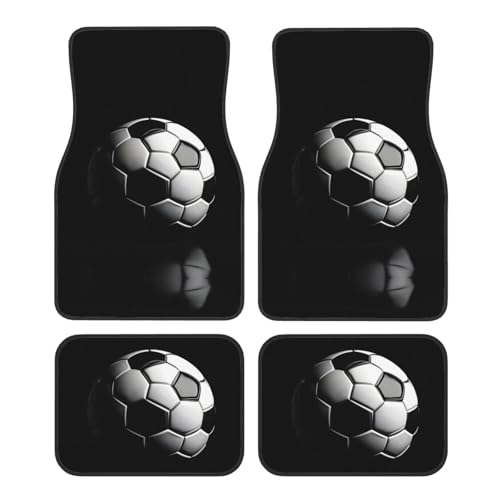 Tapis de voiture universels football protection de sol auto 4 pièces