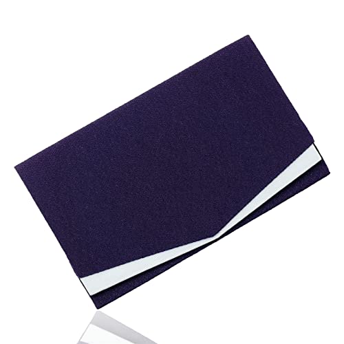 大一創芸 ふくさ 当店がオリジナル製造 慶弔両用 ちりめん 袱紗 結婚式 日本製 FUKUSAノート付き 紫×灰