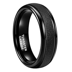 6mm Black Tungsten